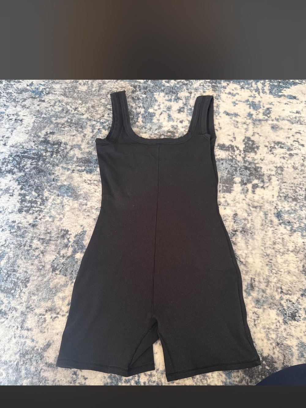 Skims Medium Ribbed Romper. - Picture 3 of 5